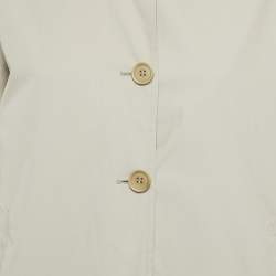 مملوكة مسبقًا Prada Beige Cotton Blend Jacket XS