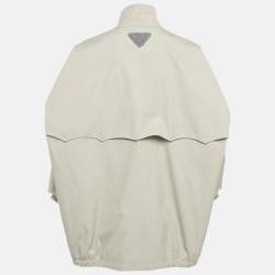 مملوكة مسبقًا Prada Beige Cotton Blend Jacket XS