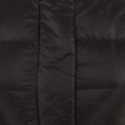 Pre Owned Prada Black Nylon Down Puffer Jacket XS