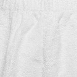 Pre Owned شورت برادا تيري مثلث الشعار أبيض مقاس متوسط - ميديم