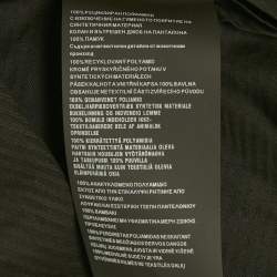 مملوكة مسبقًا Prada Black Re-Nylon Logo Triangle Shorts S