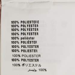 مملوكة مسبقًا Prada Pink Floral Print Plisse Midi Skirt S