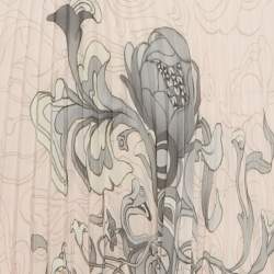 مملوكة مسبقًا Prada Pink Floral Print Plisse Midi Skirt S