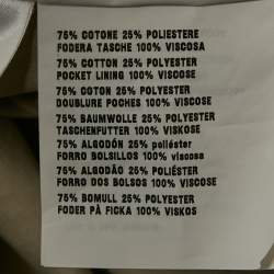 Pre Owned جاكيت برادا كابان باناما قطني بيج مقاس صغير جداً (اكس سمول)