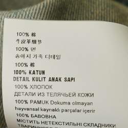 Pre Owned Prada Blue Washed Denim Playsuit M