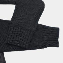 Pre Owned Prada Zip Up Jacket Black XXL