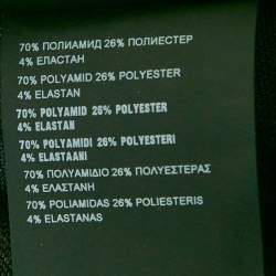 مملوكة مسبقًا بنطلون برادا كريب مطاطي أسود مقاس صغير (سمول)