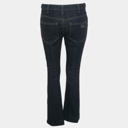 Pre Owned Prada Blue Dark Wash Denim M/ Waist 30"