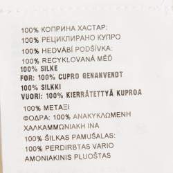 مملوكة مسبقًا Prada Cream Satin Mini Skirt S