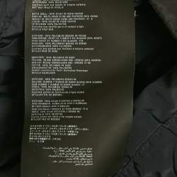 مملوكة مسبقًا صدرية برادا نايلون سوداء مقاس متوسط