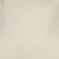 مملوكة مسبقًا فسـتان بـرادا قصير واسع من صوف بلون كريمي مقاس صغير