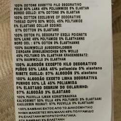 Pre Owned سويت شيرت برادا قطن رمادي بشعار مطرّز كروب صغير جدًا (إكس سمول)