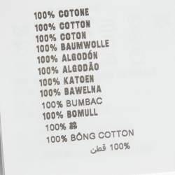 Pre Owned Prada Blue/Red Striped Jersey Long Sleeve T-Shirt M