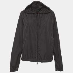 مملوكة مسبقًا Prada Sport Black Nylon Jacket L