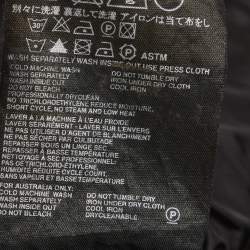 Pre Owned جاكيت برادا نايلون أسود مقاس كبير (لارج)