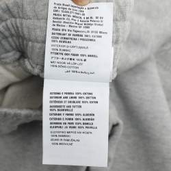 Pre Owned Prada Grey Jersey Jogger M