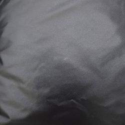 Pre Owned فيست برادا كروب جاكيت مبطن بشعار مثلثي مقاس 40 أسود نايليون 100%