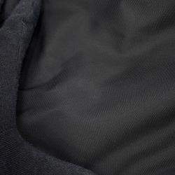 Pre Owned Prada Re-Nylon Cropped Jacket Size 36 Black Nylon