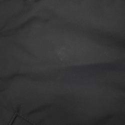 Pre Owned Prada Re-Nylon Cropped Jacket Size 36 Black Nylon