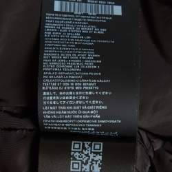 Pre Owned جاكيت برادا منفوخ ناعم أسود مقاس متوسط (ميديوم)