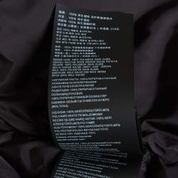 Pre Owned جاكيت مبطن قصير برادا نايلون معاد تدويره أسود مقاس متوسط (ميديام)