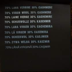 Pre Owned Prada Beige Logo Intarsia Rib Knit Sweater Vest M