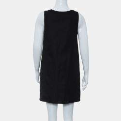 Pre Owned Prada Re-Nylon Triangle Logo Dress IT 42