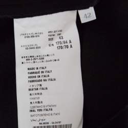 Prada Colorblock Crepe Sleeveless Midi Dress M
