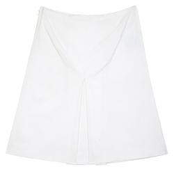 Pre Owned Prada Single Box Pleat Skirt S