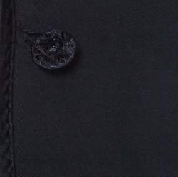 Pre Owned Prada Black Techno Stretch Knit Classic Fit Tailored Jacket M