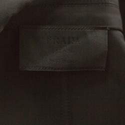 Prada Black Stretch Hidden Velcro Closure Detail Blazer M