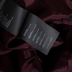 Pre Owned فستان برادا ريسين ساتان أكمام قصيرة مقاس متوسط - ميديوم