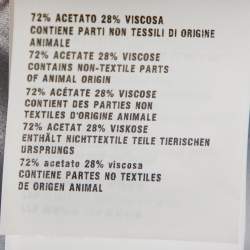 Pre Owned Prada Pastel Blue Crepe Paneled Midi Dress L