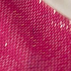 Pre Owned Prada Cream Knit Sequin Embellished Sleeveless Top M