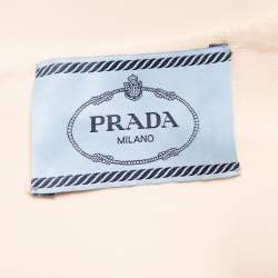 مملوكة مسبقًا Prada Cream Cotton Sleeveless Midi Dress M