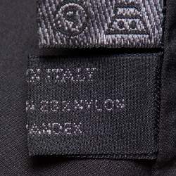 Prada Black Stretch Cotton Button Front Shirt M