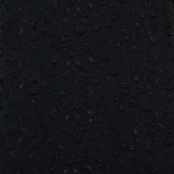 Prada Navy Blue Cotton Flower Applique Sleeveless Top L 