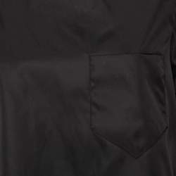 Prada Black Re-Nylon Shift Dress M