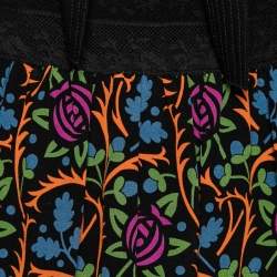  Prada X Holiday & Brown Multicolor Floral Print Silk Sleeveless Mini Dress M