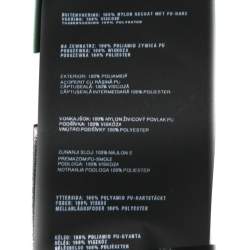 Pre Owned Prada Black Synthetic Pocket Detailed Mini Skirt M 