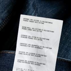 Prada Navy Blue Denim Tapered Leg Jeans L