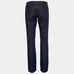 Pre Owned Prada Indigo Dark Wash Denim Contour Fit Jeans M
