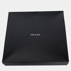 Prada Metallic Grey Satin Feather Detailed Pajama Suit L
