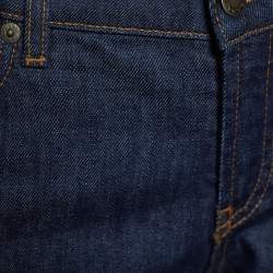 Prada Blue Cotton Contour Fit Jeans XL