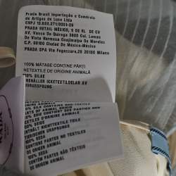 مملوكة مسبقًا Prada Mint Green Pliseé Pleated Skirt S