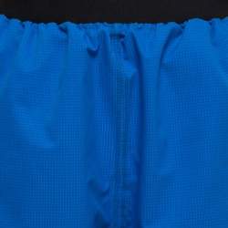 Prada Sport Blue Synthetic Elastic Waist Shorts M