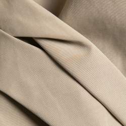 Prada Beige Cotton Button Detail Belted Trench Coat M