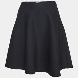 Prada Black Mini Skirt L