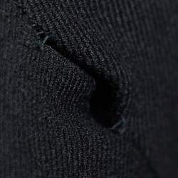 Prada Black Wool Tapered Leg Pants S