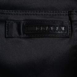 Prada Black Stretch Synthetic Skinny Jeans S Waist 28"